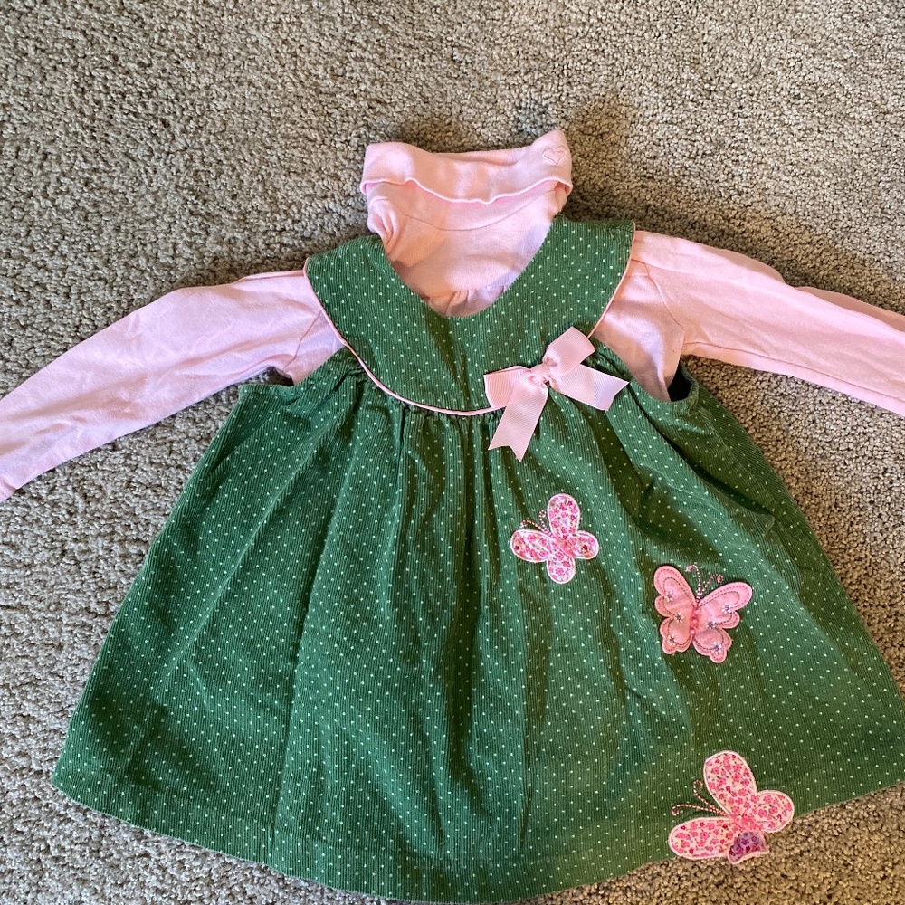 Baby Girl Winter/Spring Dress Size 24 M